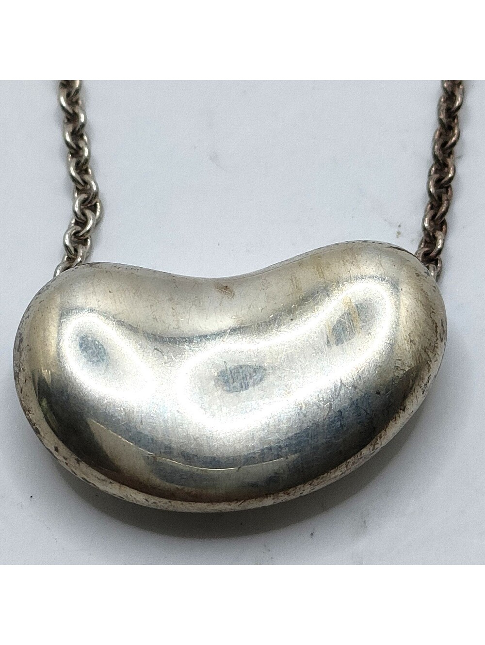Tiffany and Co. Necklace Peretti Bean Silver 925 2268796